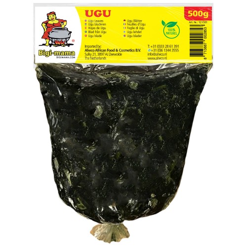 Ugu* Leaves - Cameroon Bigi Mama 20 x 500 gr.
