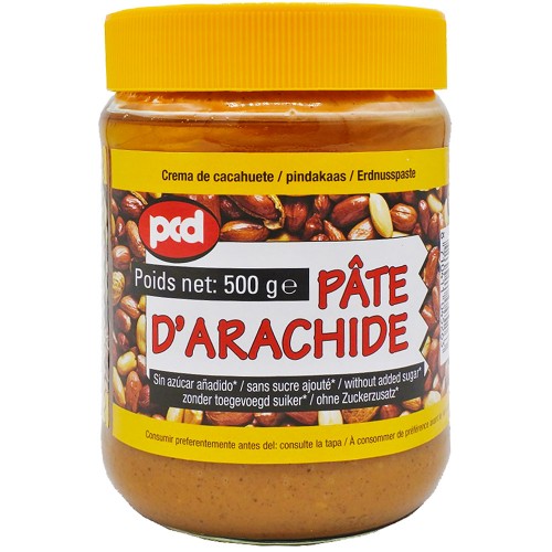Peanutbutter PCD 100% No Sugar Added 12 x 500 gr.