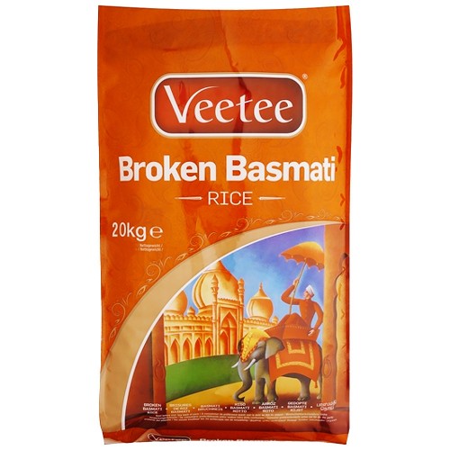 Rice Basmati Veetee - Broken 20 kg.