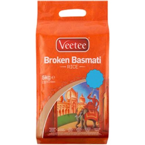 Rice Basmati Veetee - Broken 5 kg.