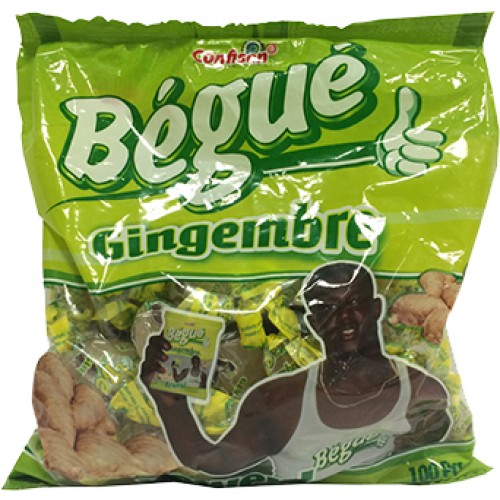 Candies Bégué Ginger 12 x 100 pcs.