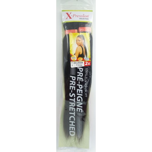 X-Pression UB 2x Pre-Streched Colour T1B/33.