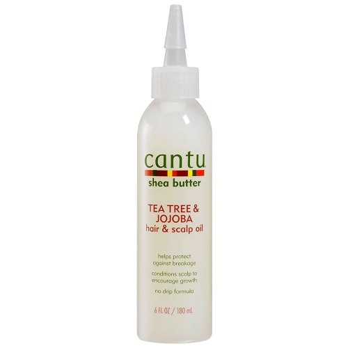 Cantu Shea Butter Jojoba No Drip Hair & Scalp Oil 6 oz.