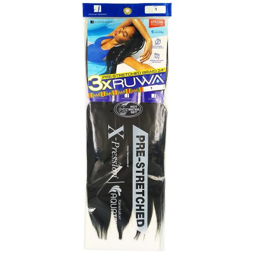 African Collection Ruwa 3x Pre-Stretched 24'' Colour 1.