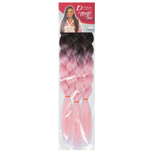 Darling Magic Plus T Braid Pre-Streched Colour T2/Pink.