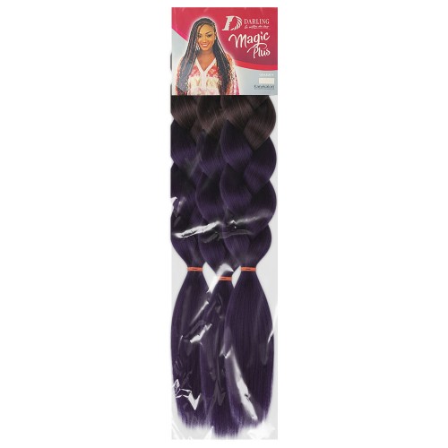 Darling Magic Plus T Braid Pre-Streched Colour T2/Purple.