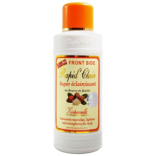 Rapid Clair Lait Éclaircissant Shea Butter Milk 750 ml.