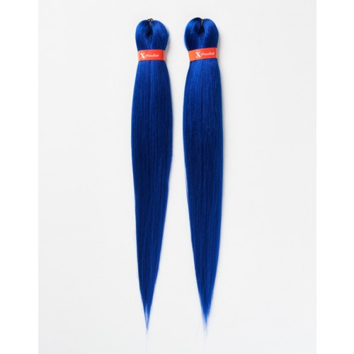 X-Pression UB 2x Pre-Streched Colour Blue.