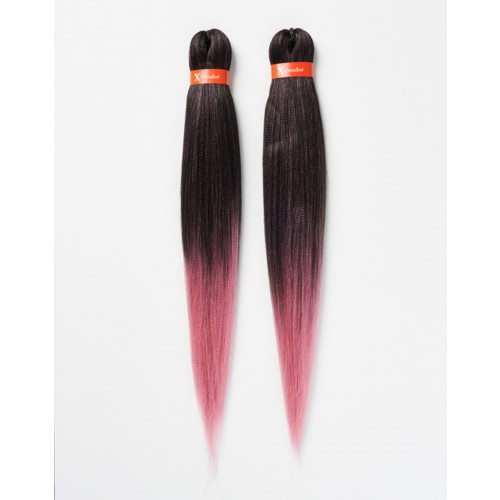 X-Pression UB 2x Pre-Streched Colour T1B/Vintage Rose.