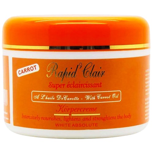 Rapid Clair Super Éclaircissant Carrot Cream 500 ml.