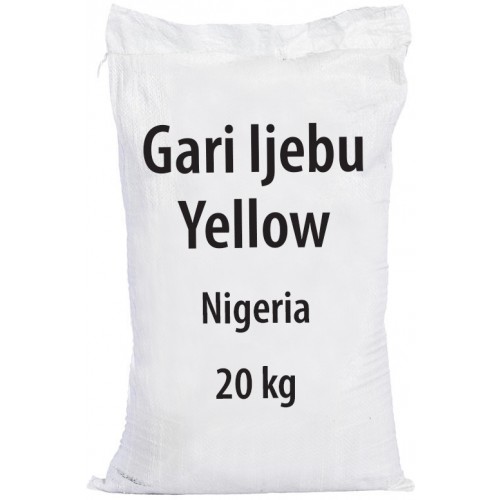 Gari Ijebu Yellow Nigeria Bulk 1 x 20 kg.