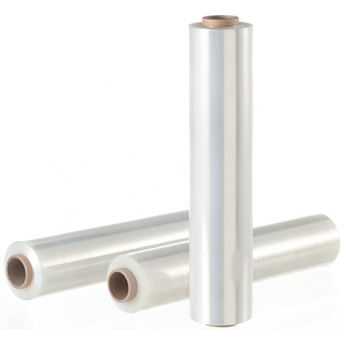 Hand Wrapping Foil / Stretch / Transparent 50 cm x 300 mtr.