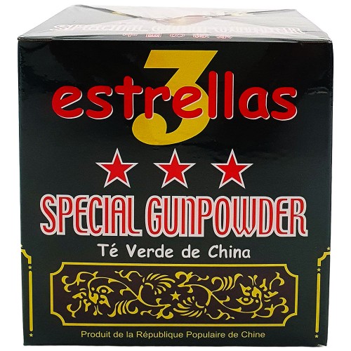 Tea 3 Stars China Green Tea Special Gunpowder 1 x 250 gr.