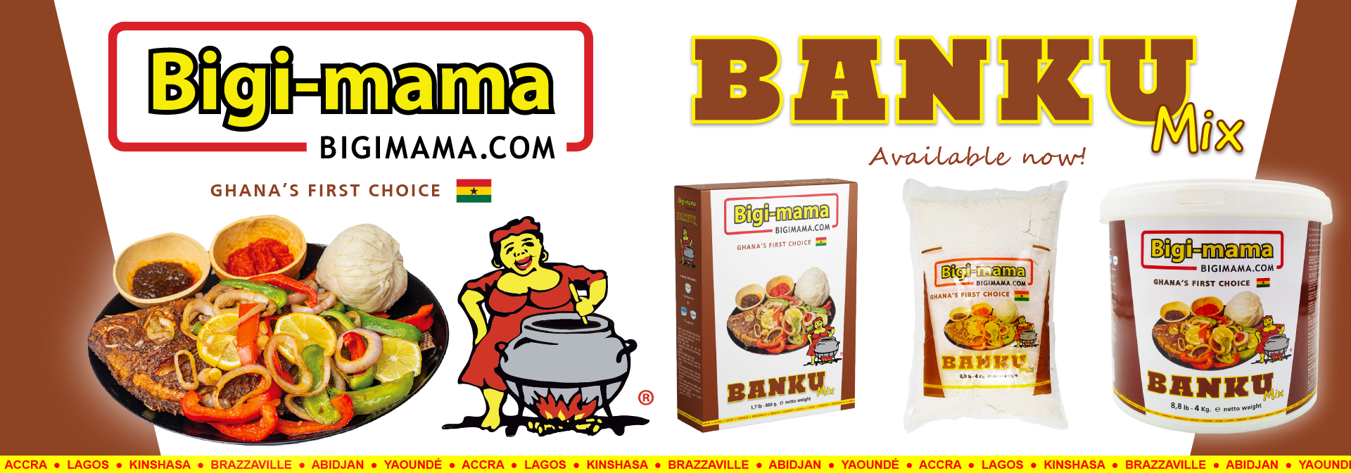Banku Mix - Ghana's First Choice Bigi Mama